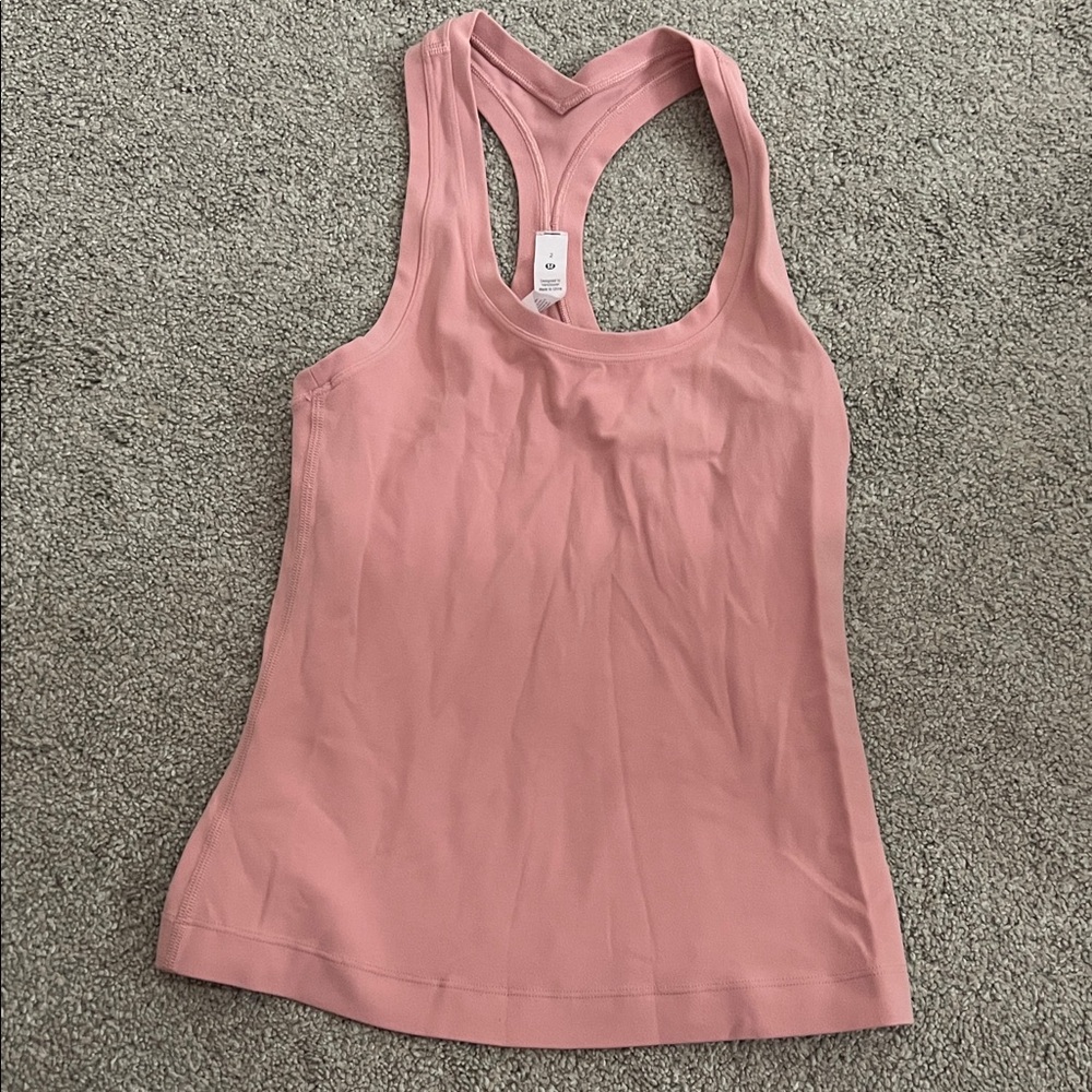 Lululemon Athletica Blush Racerback Tank Top